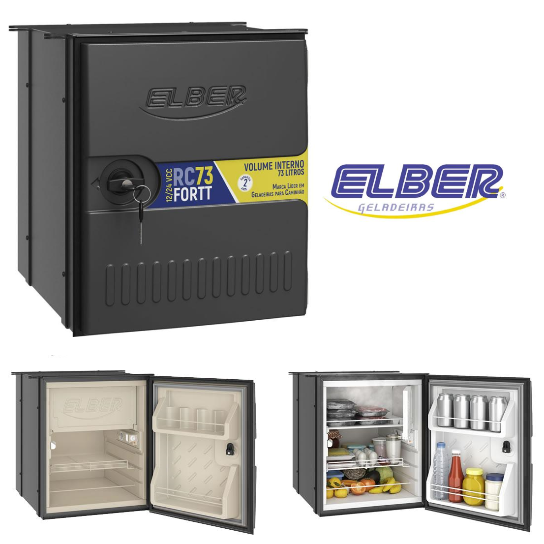 ELBER 73 LITROS BIVOLT INTERIOR BEGE 013422 - Foto 1